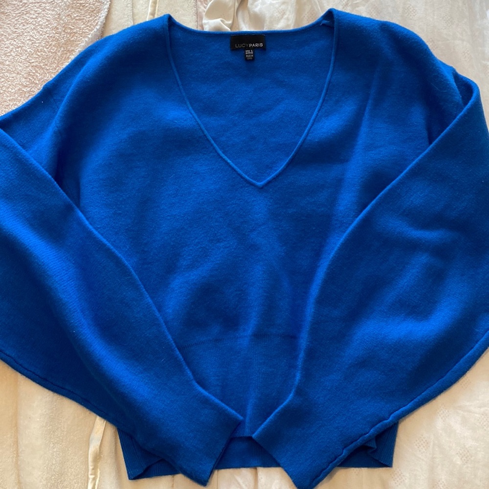 Blue sweater
